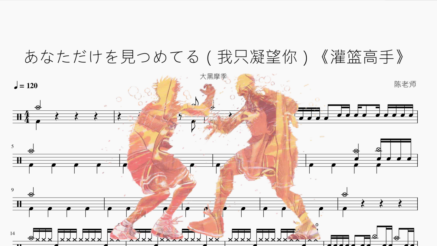 あなただけを見つめてる(我只凝望你)《灌篮高手》【大黑摩季】