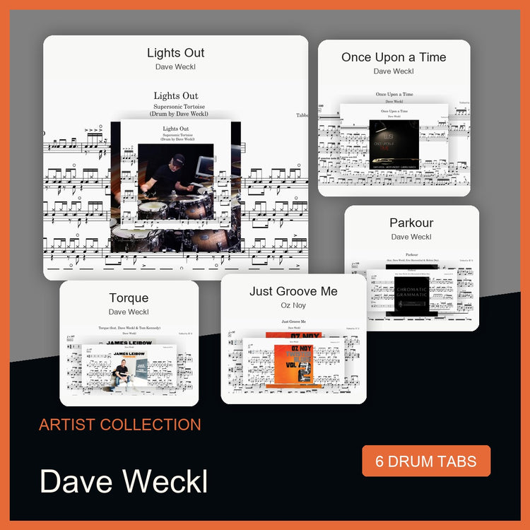 Dave Weckl 鼓譜合集封面