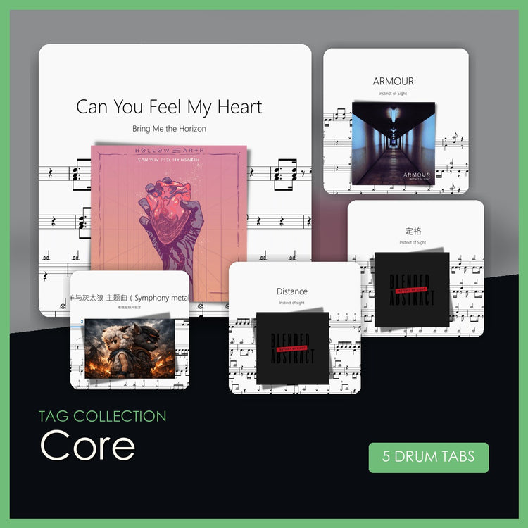 Core 鼓谱合集封面