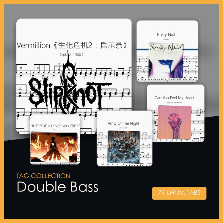 Double Bass 鼓谱合集封面
