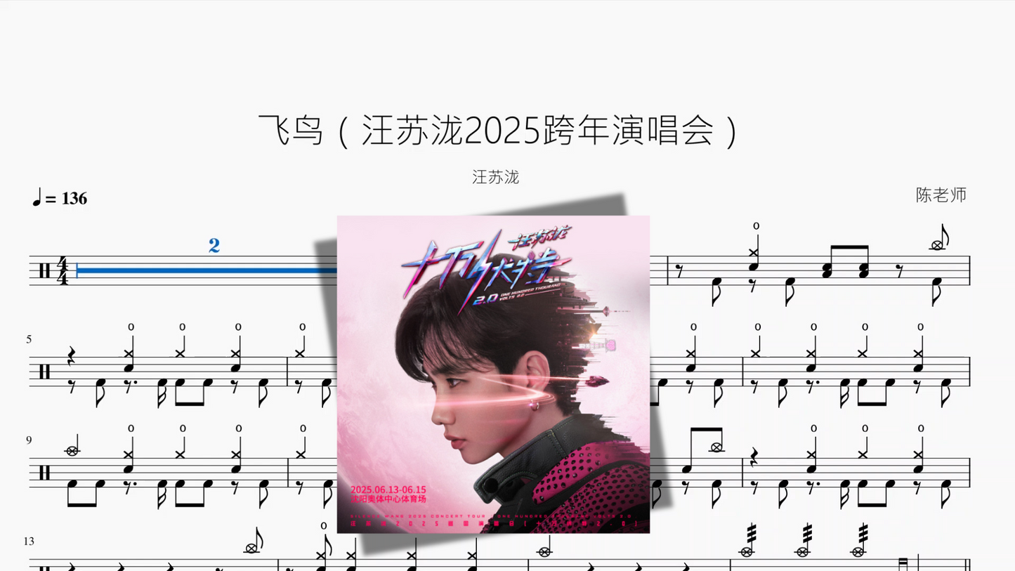 飞鸟（汪苏泷2025跨年演唱会）【汪苏泷】