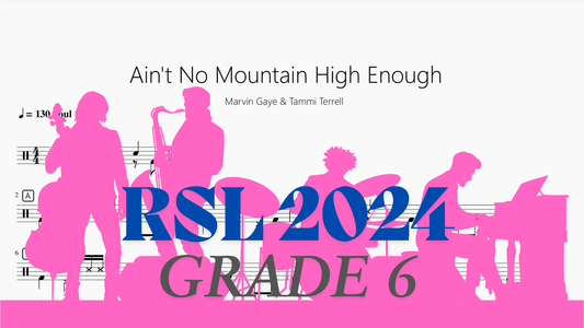 Ain't No Mountain High Enough【Rock school Lv6】