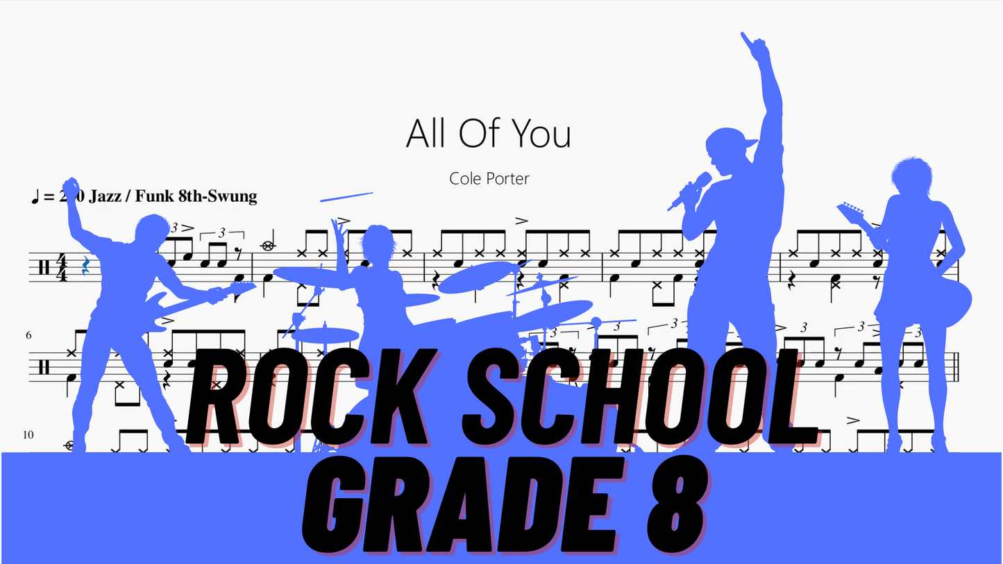 All Of You【Rock school Lv8】