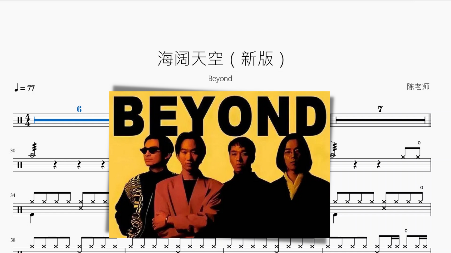 海阔天空（新版）【Beyond】