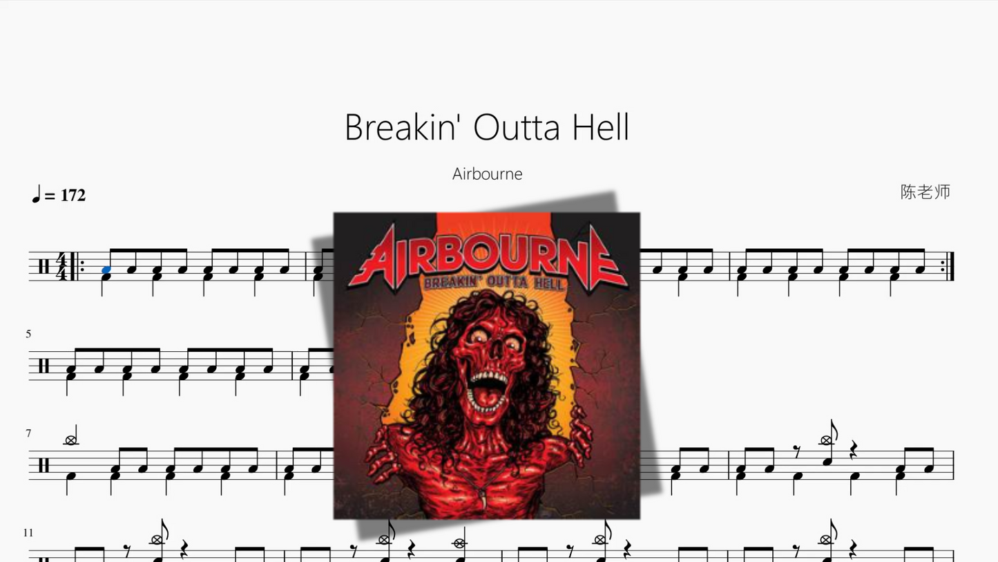 Breakin' Outta Hell【Airbourne】