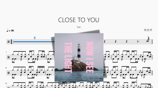 CLOSE TO YOU【toe】