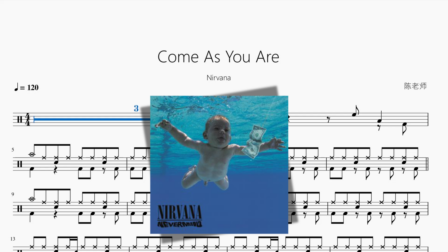 Come As You Are【Nirvana 涅槃】