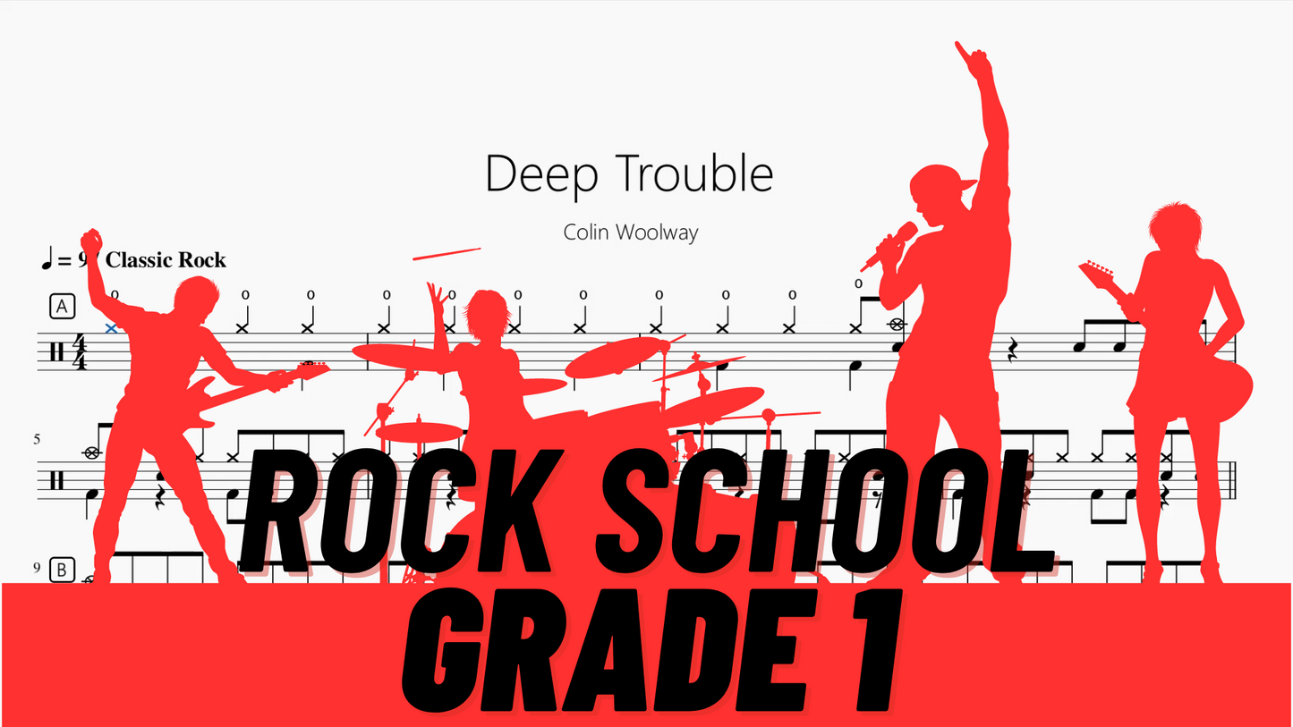 Deep Trouble【Rock school Lv1】