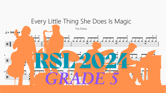 Every Little Thing She Does Is Magic【Rock school Lv5】