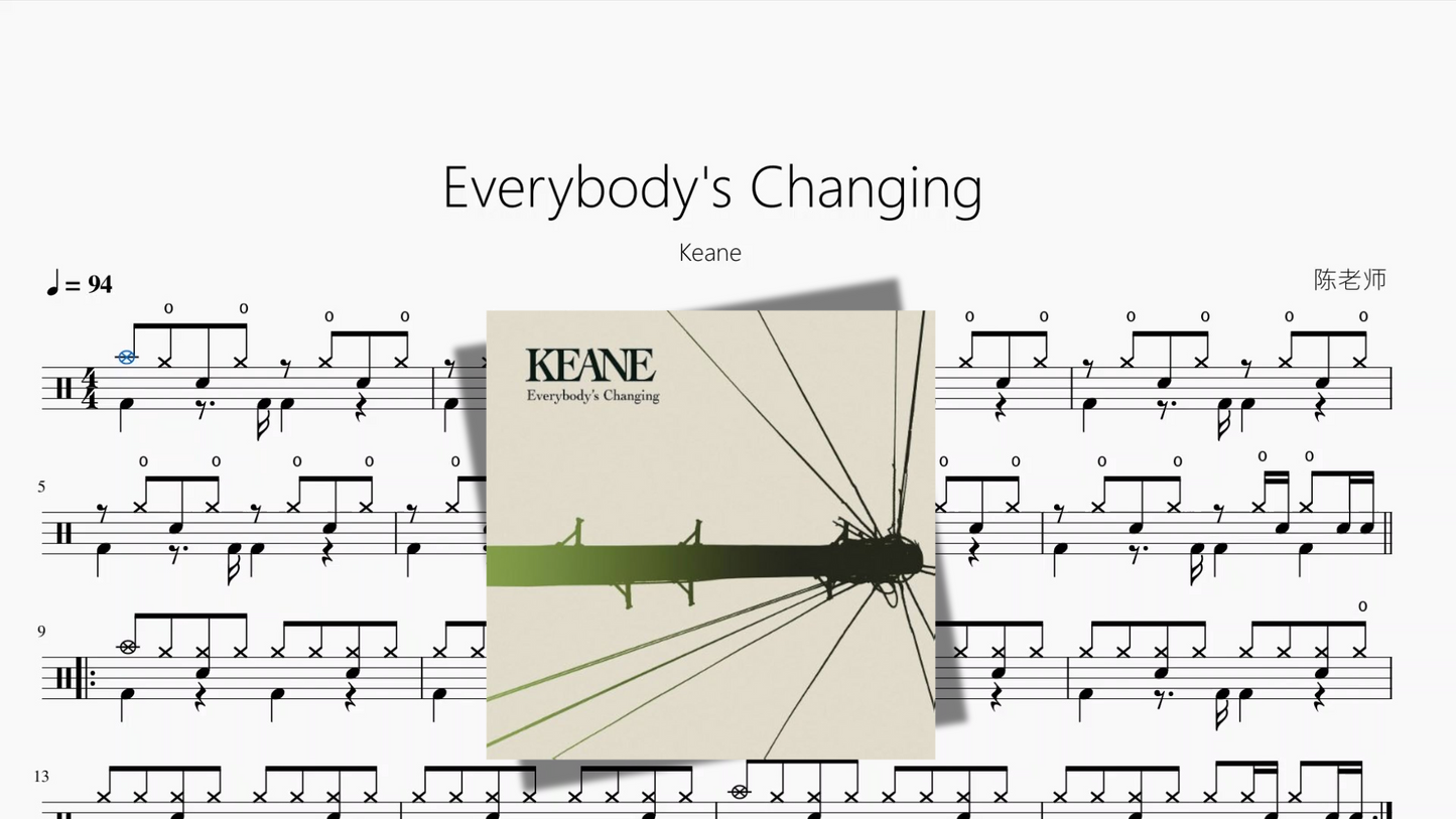 Everybody's Changing【Keane】