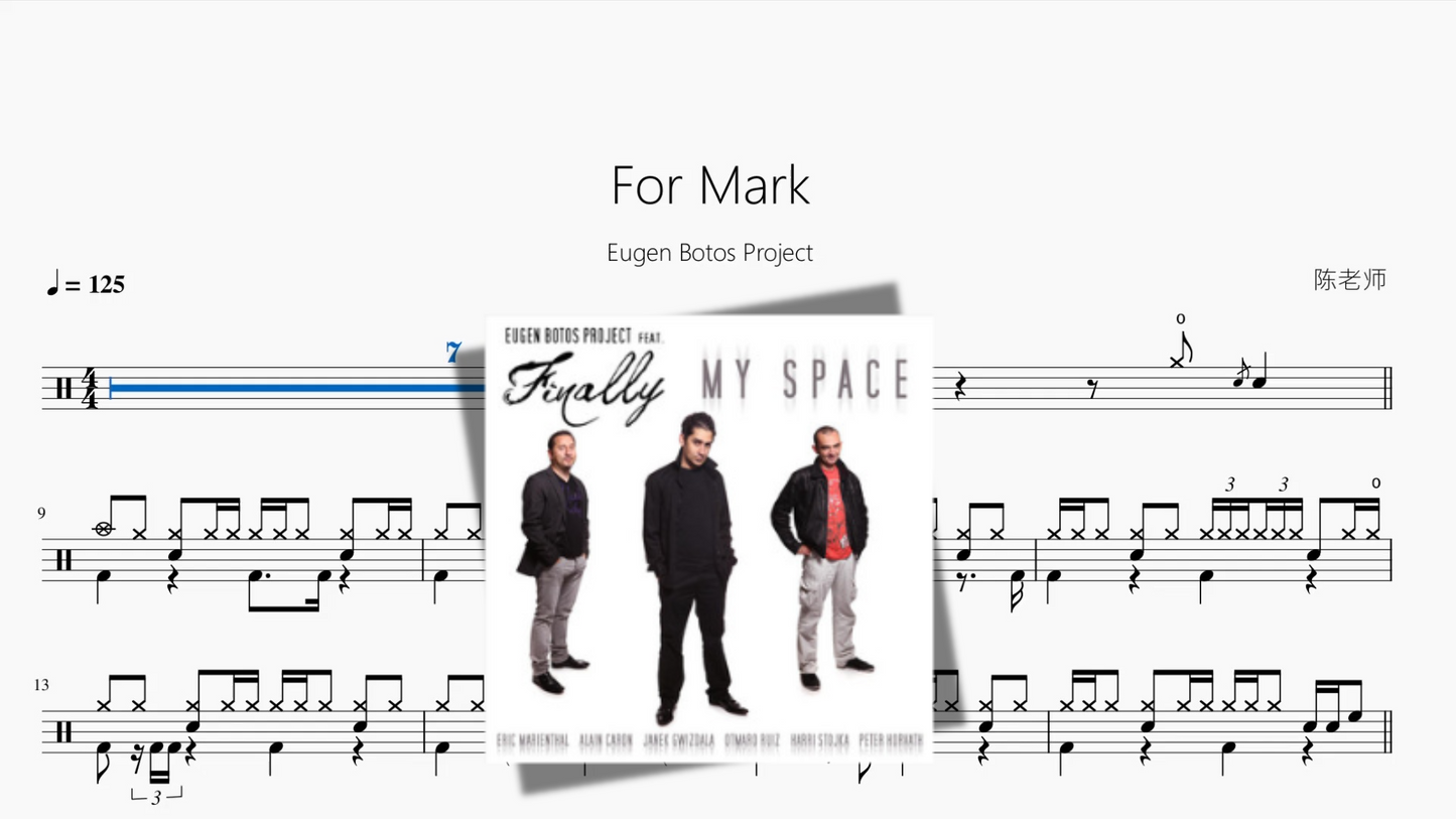For Mark【Eugen Botos Project】