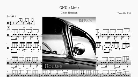 Gavin Harrison - GNU(live）