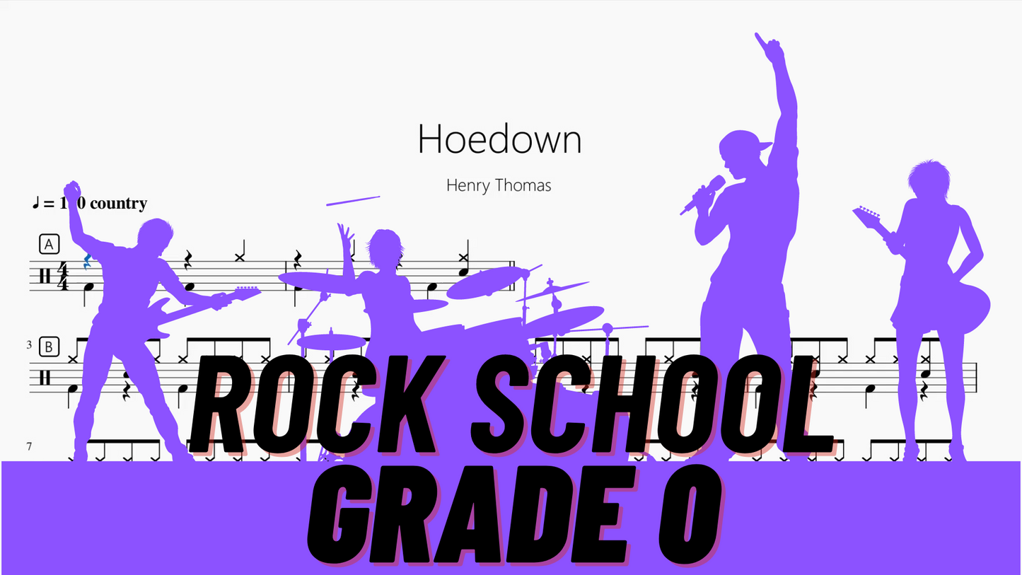 Hoedown【Rock school Lv0】