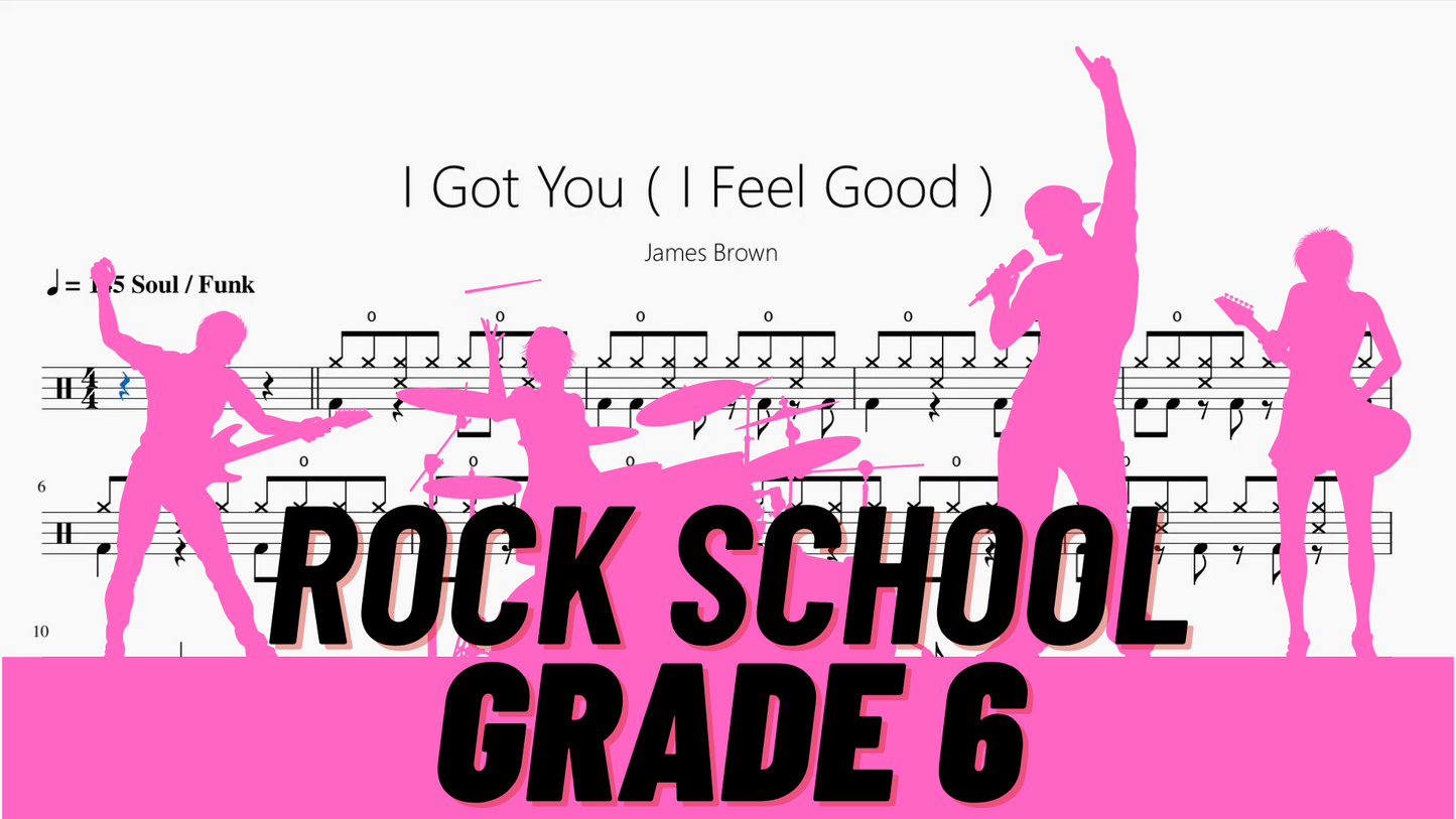 I Got You（I Feel Good） 【Rock school Lv6】