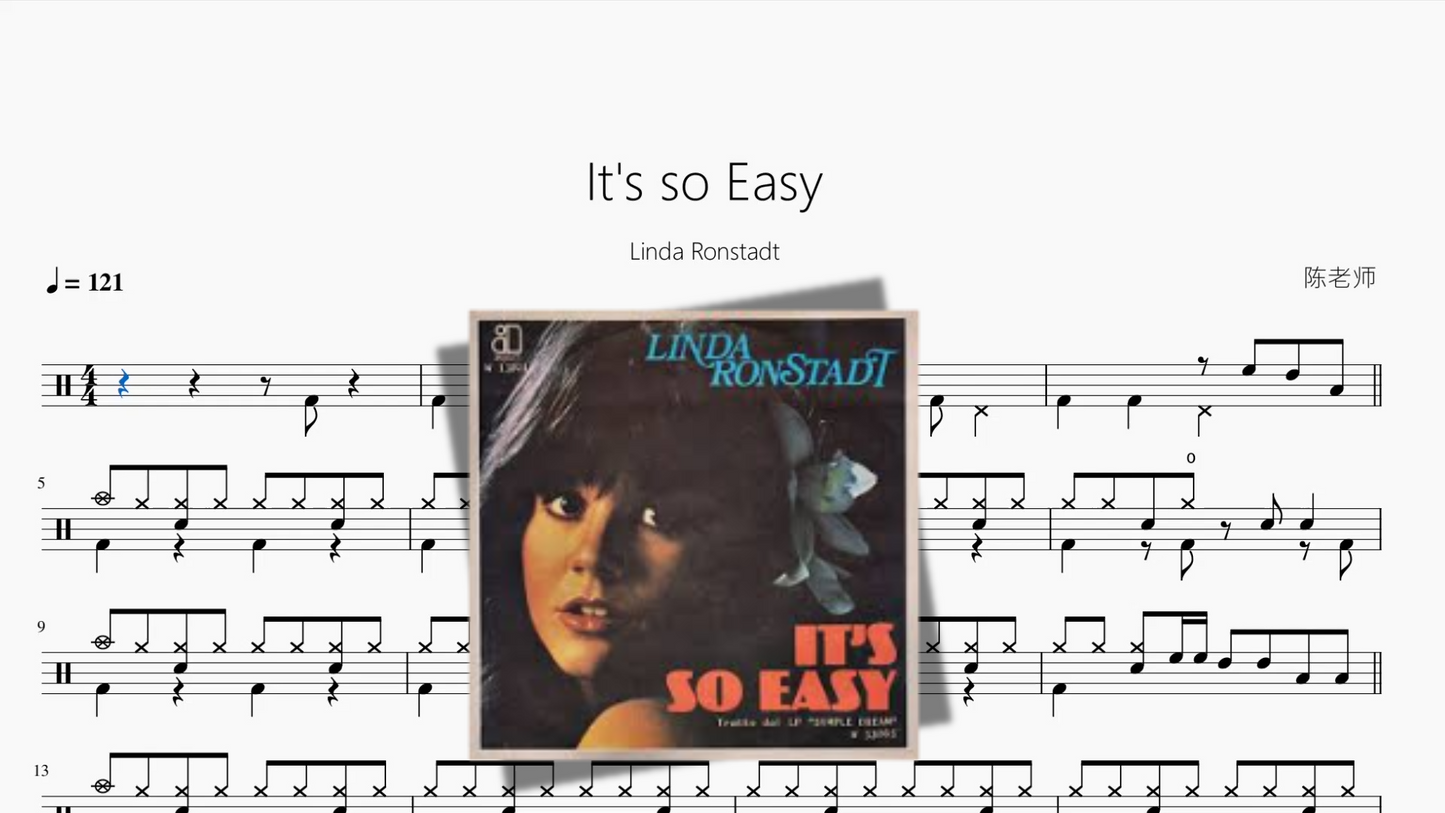 It's so Easy【Linda Ronstadt】