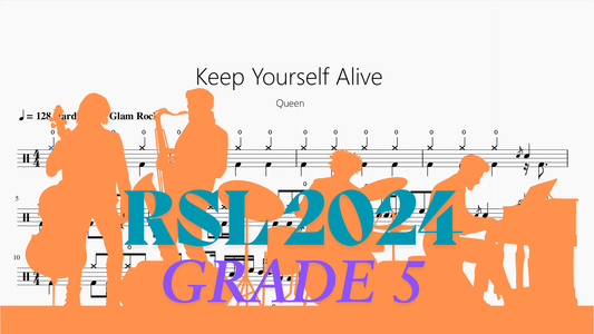 Keep Yourself Alive【Rock school Lv5】