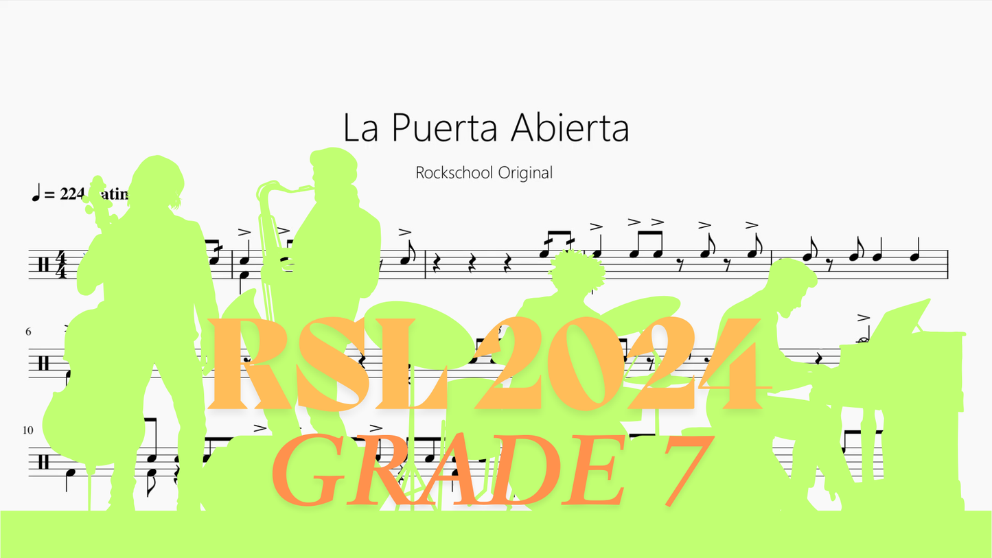 La Puerta Abierta【Rock school Lv7】