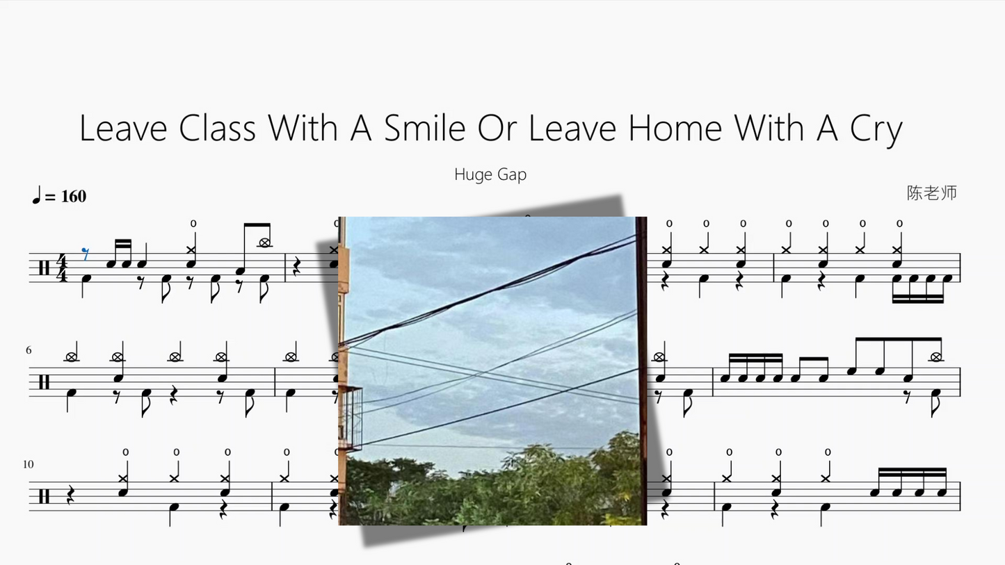Leave Class With A Smile Or Leave Home With A Cry【Huge Gap】