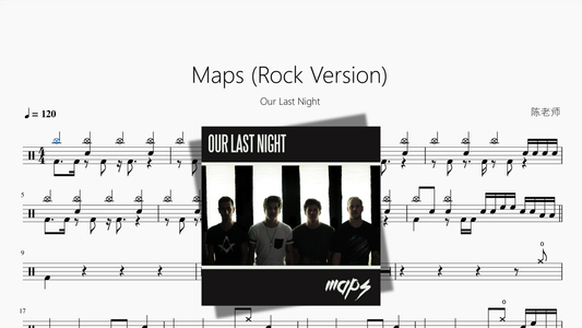 Maps Rock Version【Our Last Night】