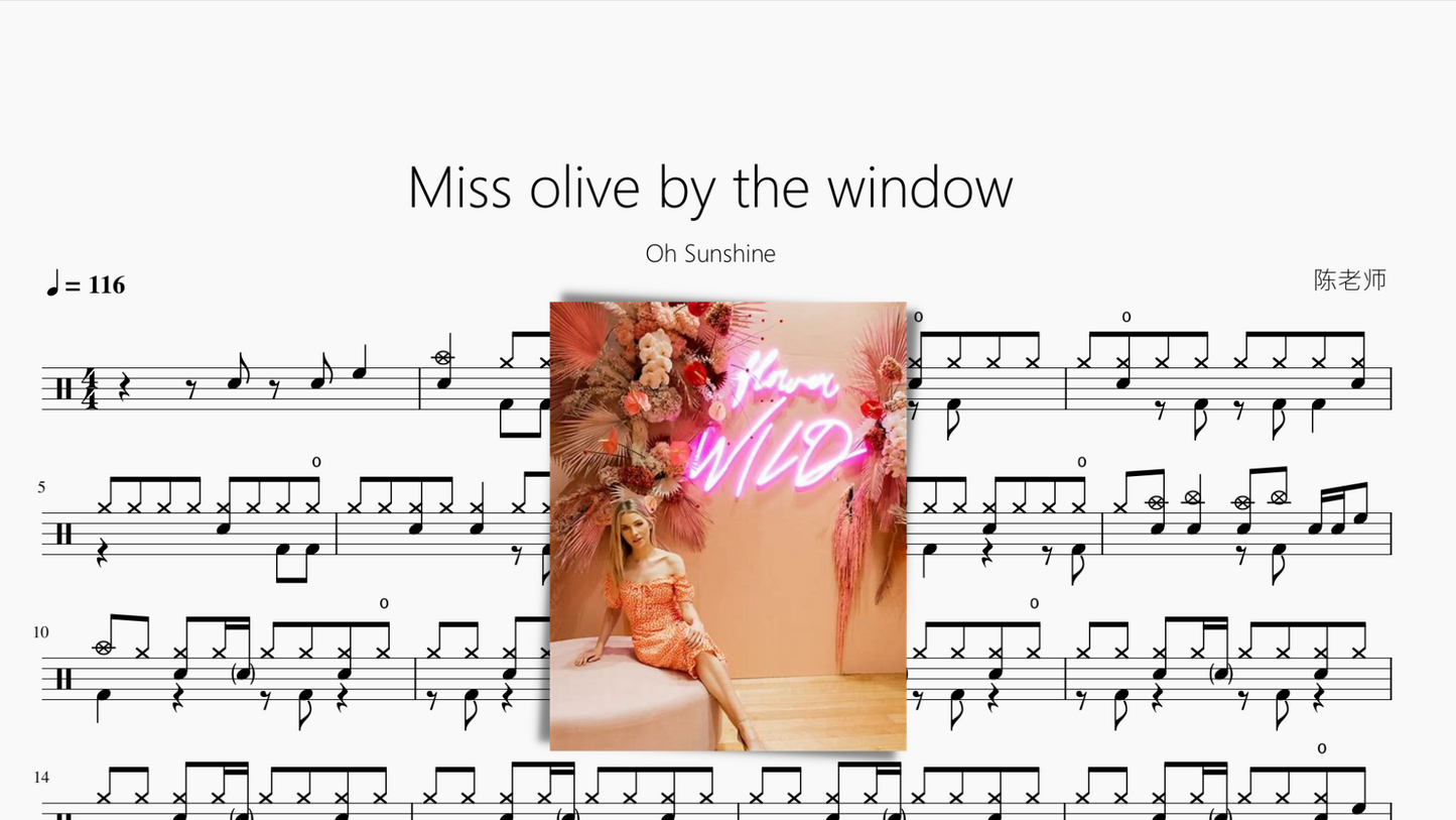 Miss olive by the window【Oh Sunshine】