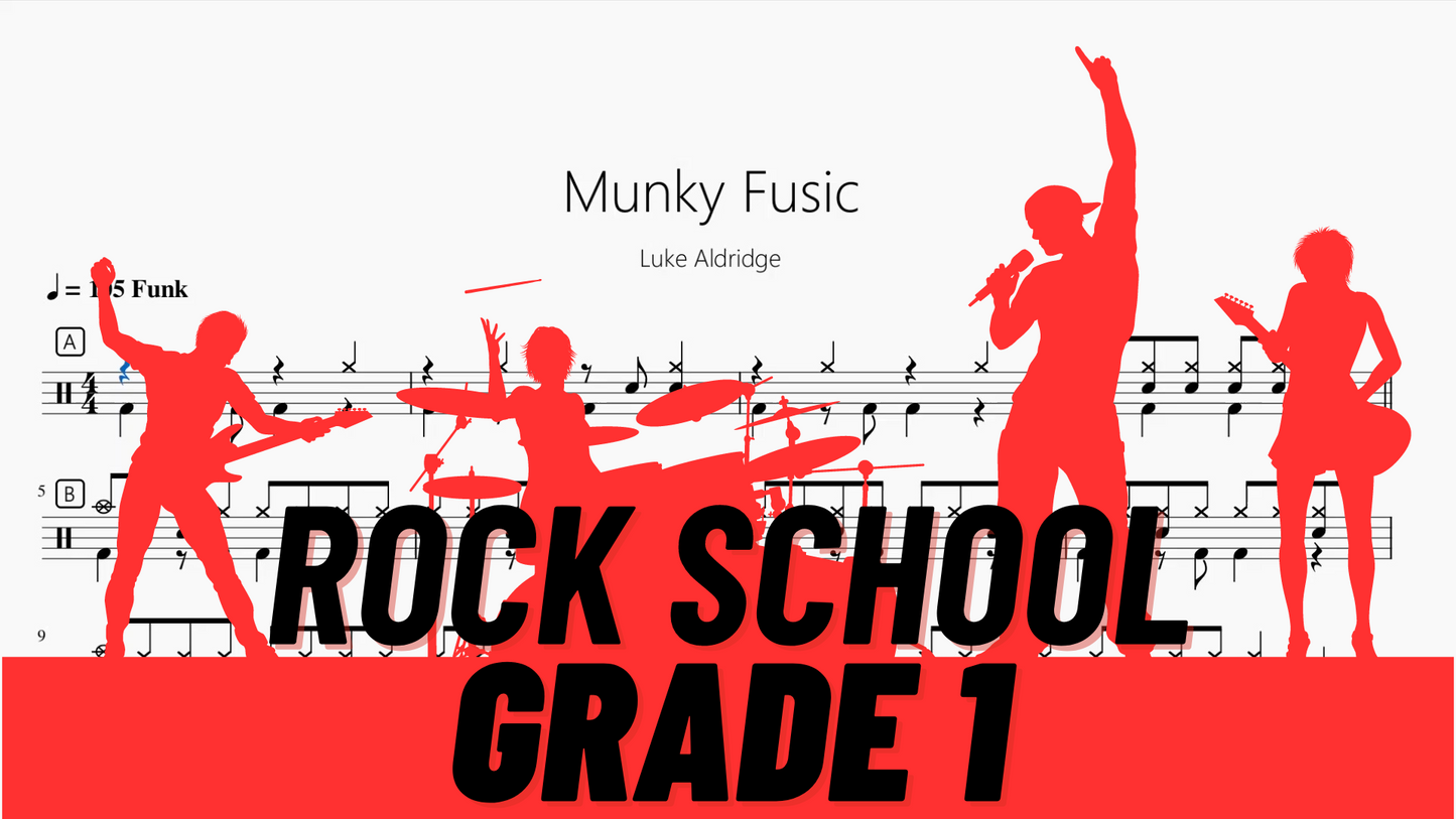 Munky Fusic【Rock school Lv1】