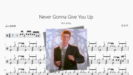 Never Gonna Give You Up【Rick Astley】