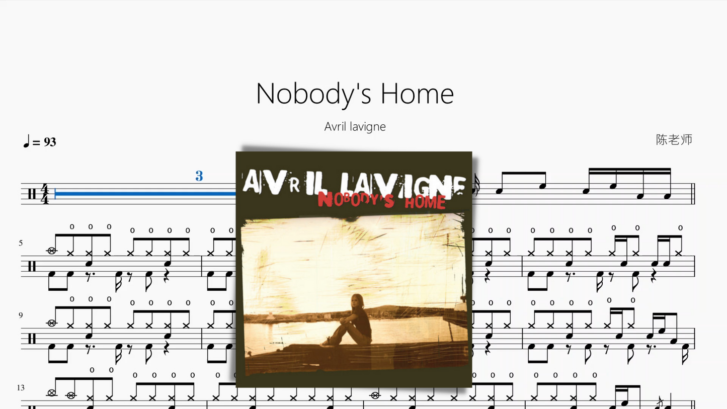 Nobody's Home【Avril lavigne 艾薇儿】