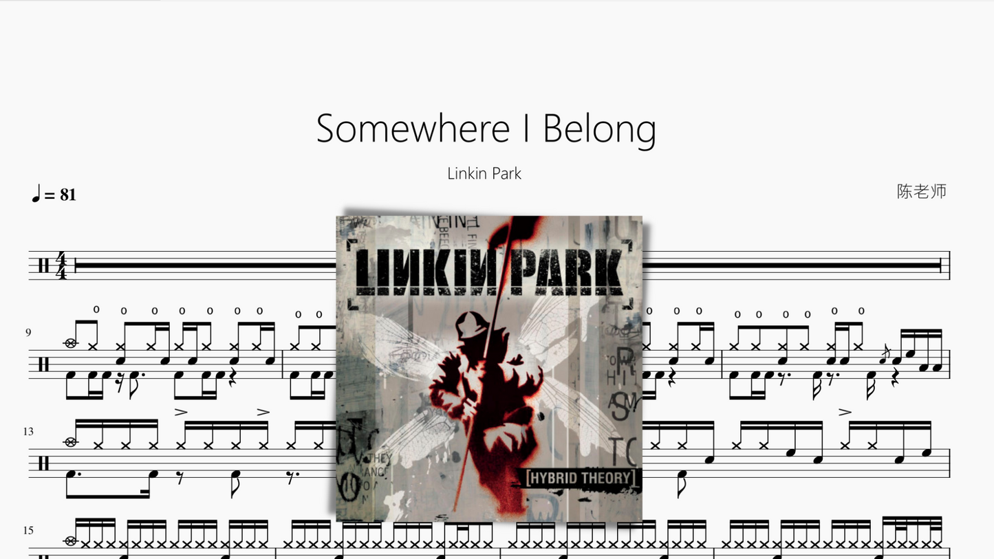 Somewhere I Belong【Linkin Park 林肯公园】