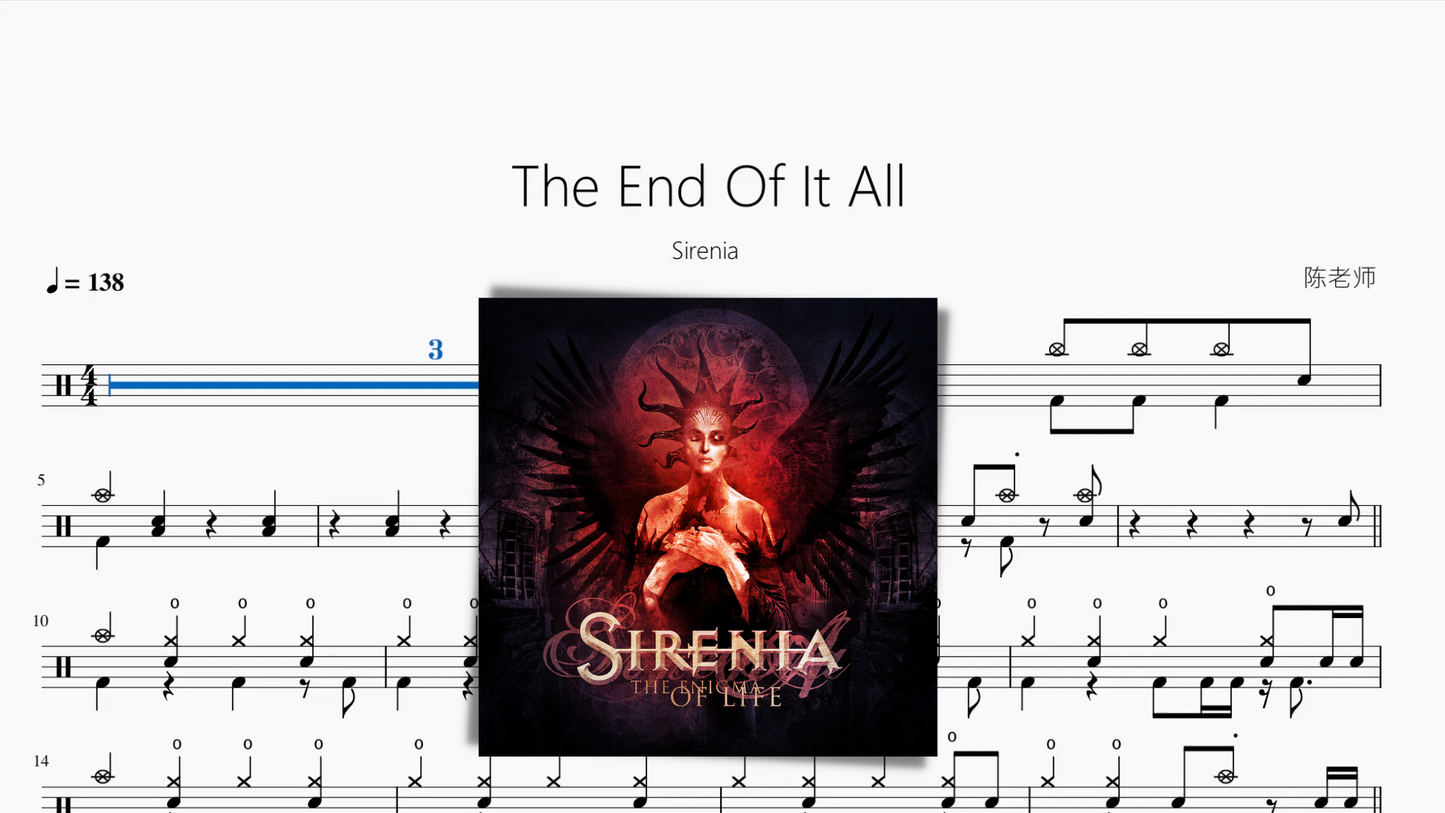 The End Of It All【Sirenia】