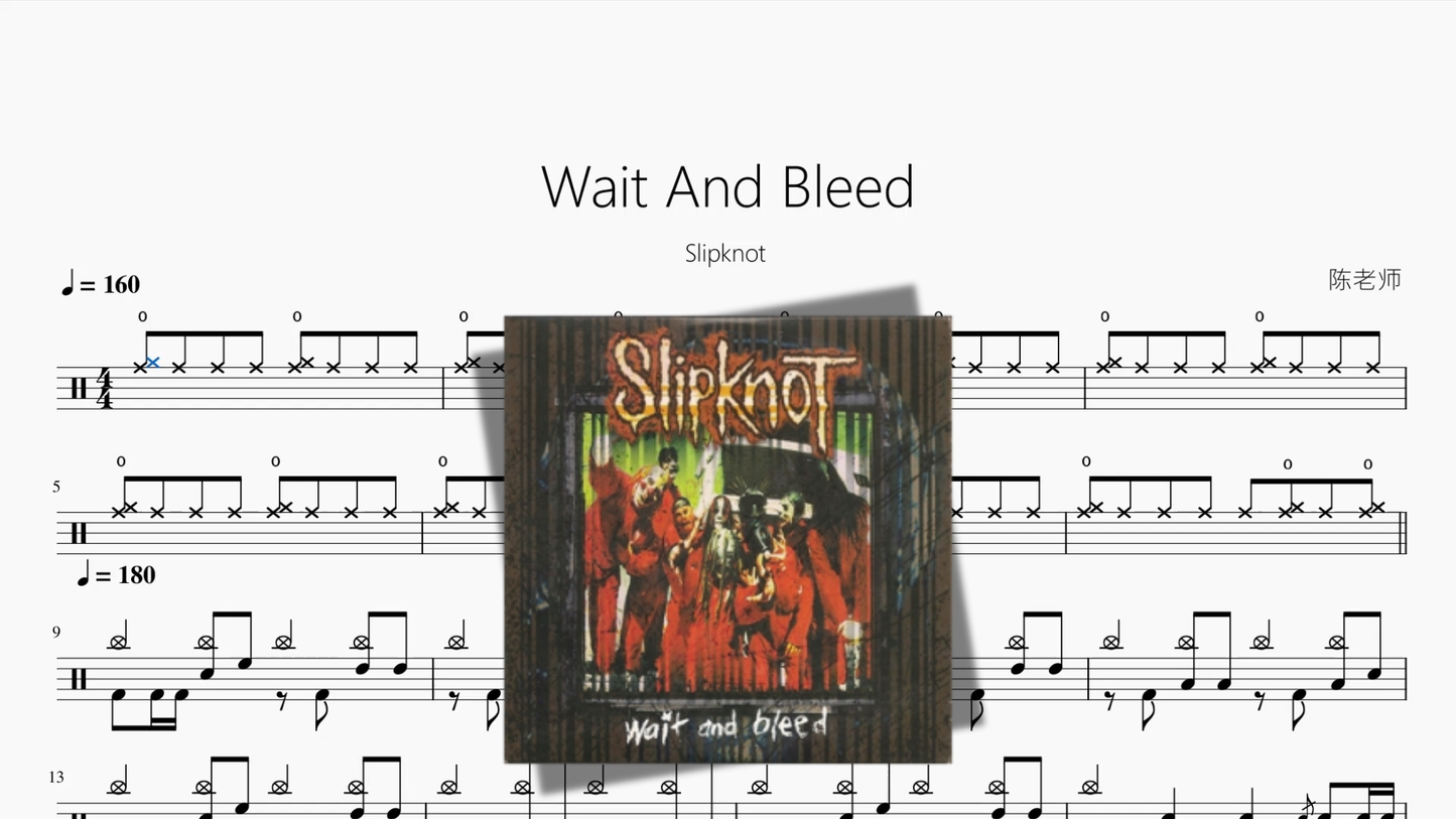 Wait And Bleed【Slipknot】