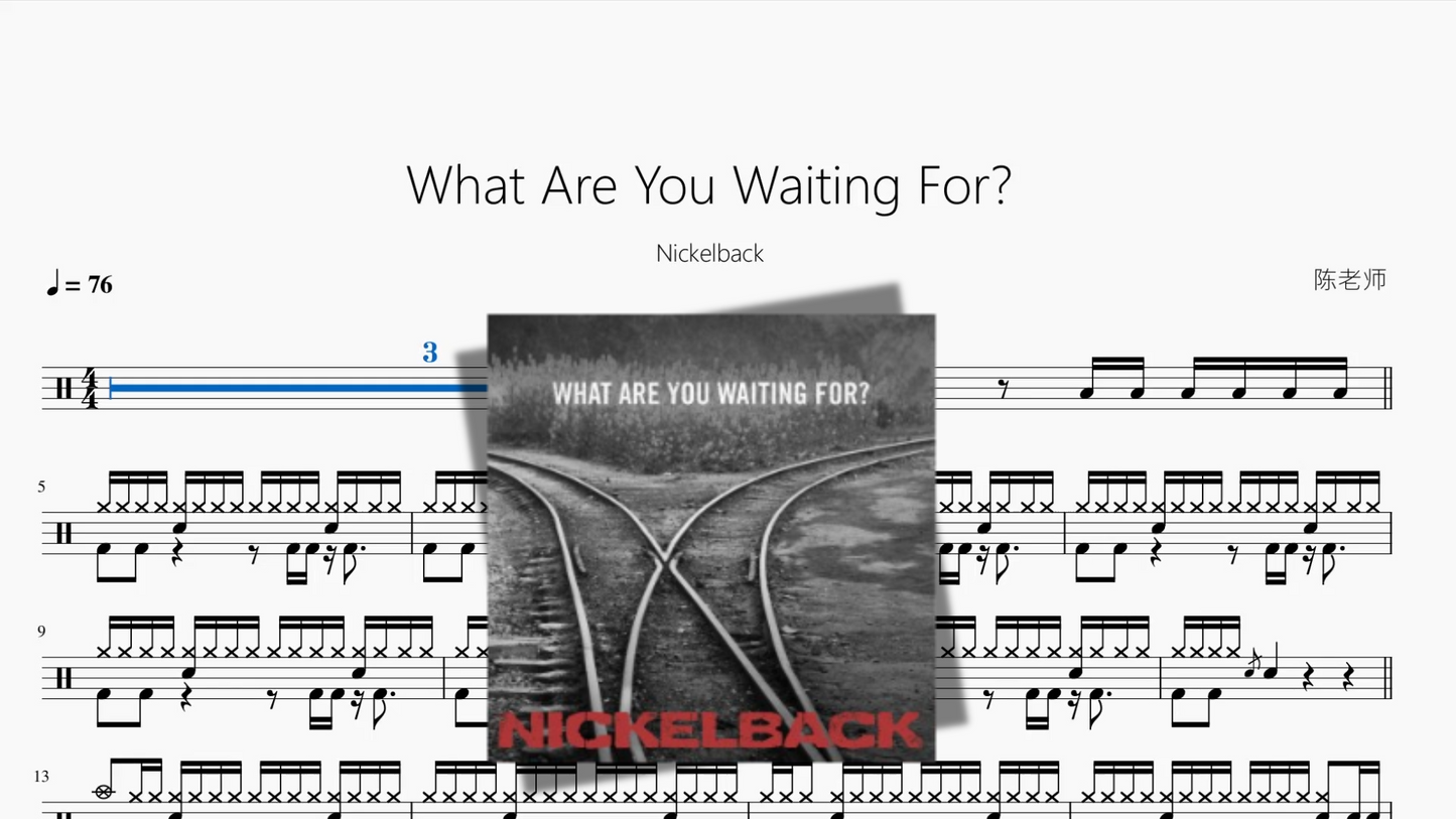 What Are You Waiting For【Nickelback】