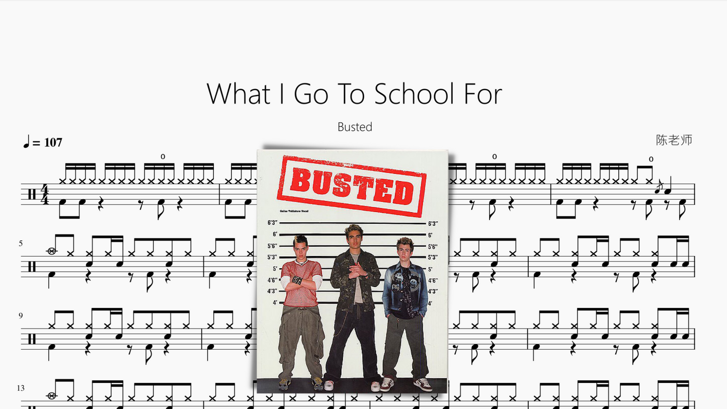 What I Go To School For【Busted】