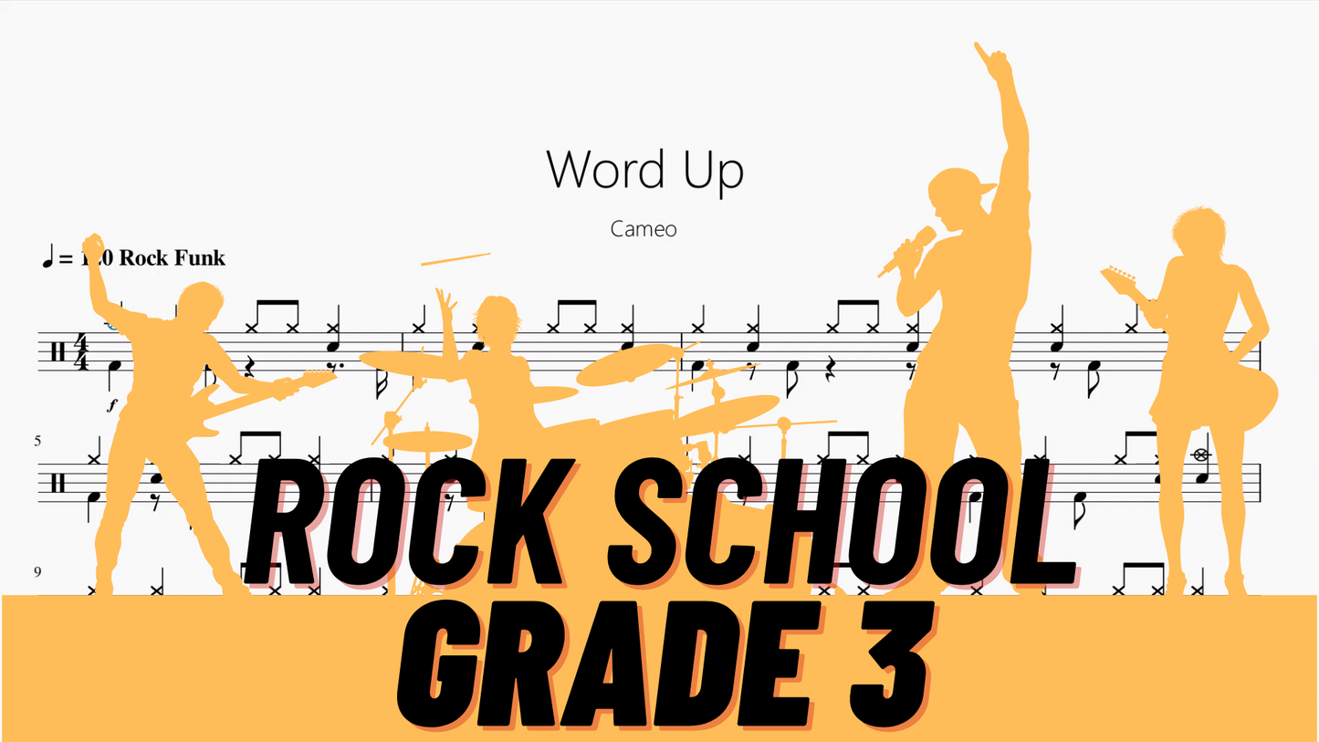 Word Up【Rock school Lv3】