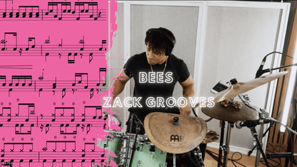 Bees by Zack Grooves Drum Cover - 鼓譜 Drumtabs ドラム楽譜
