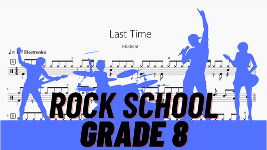 Last Time【Rock school Lv8】 - 鼓譜 Drumtabs ドラム楽譜