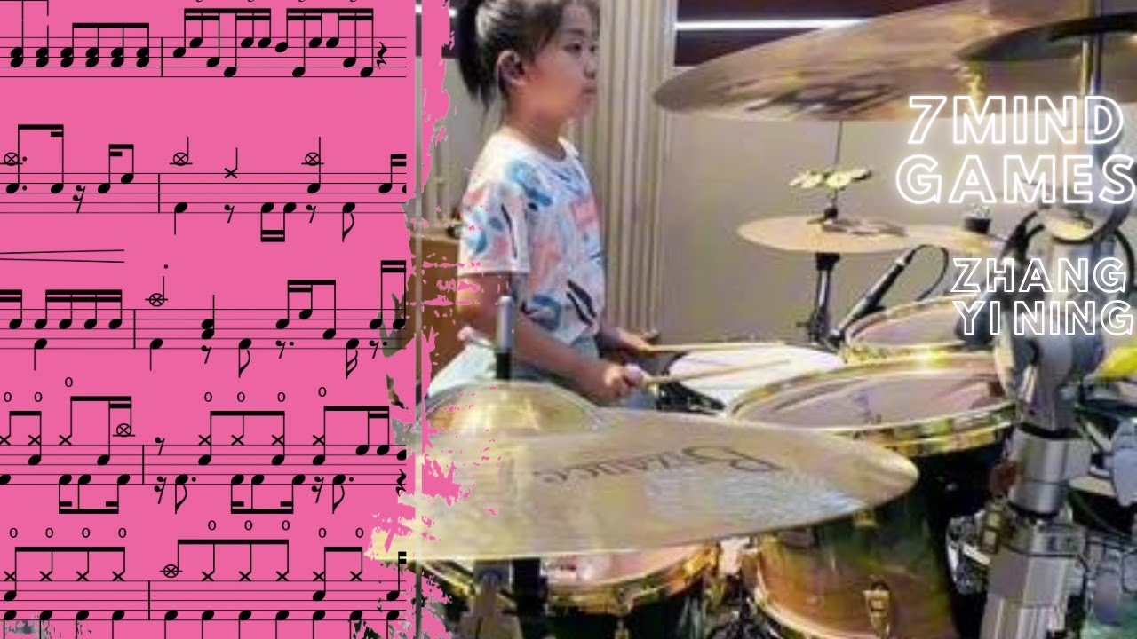 7 Mindgames—Kaz Rodriguez By Zhang Yi Ning Drum Cover